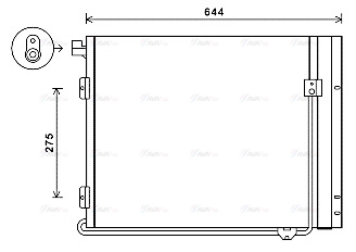 Condenser, air conditioning (MN5072D)