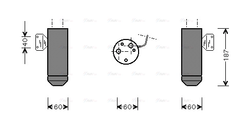 Dryer, air conditioning (FTD075)