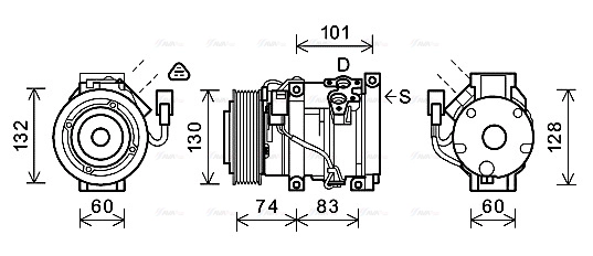 Compressor, air conditioning (TOAK611)