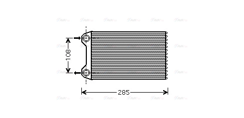 Heat Exchanger, interior heating (AIA6223)
