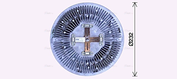 Clutch, radiator fan (MEC324)