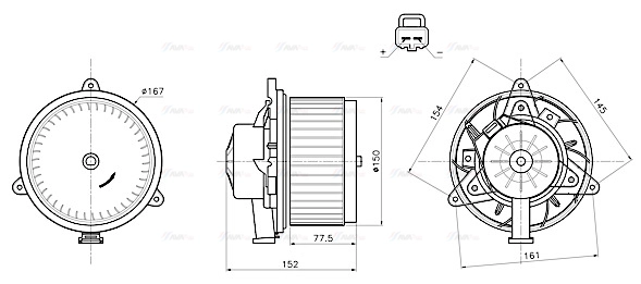 Interior Blower (OL8752)