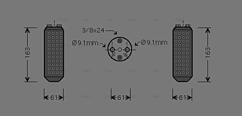 Dryer, air conditioning (DND037)