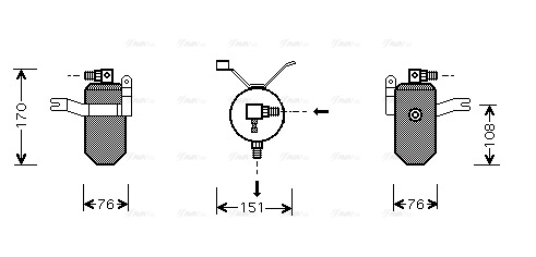 Dryer, air conditioning (CND184)