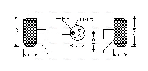Dryer, air conditioning (AUD210)