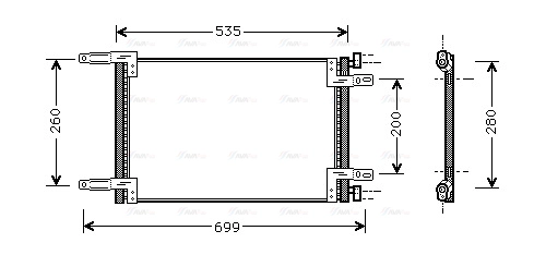 Condenser, air conditioning (FT5248)