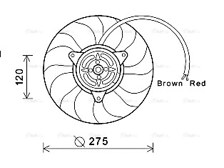 Fan, engine cooling (AI7515)