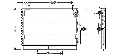 Condenser, air conditioning (MS5161)