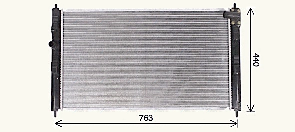 Radiator, engine cooling