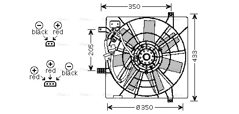 Fan, engine cooling (SB7501)