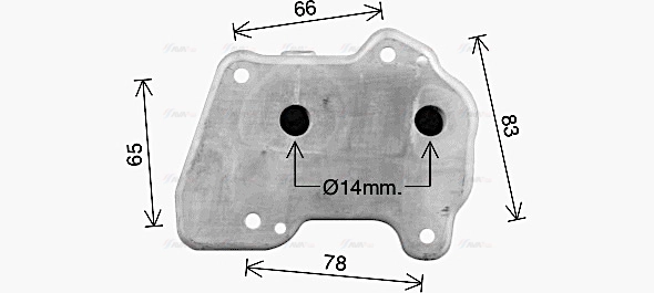 Oil Cooler, engine oil
