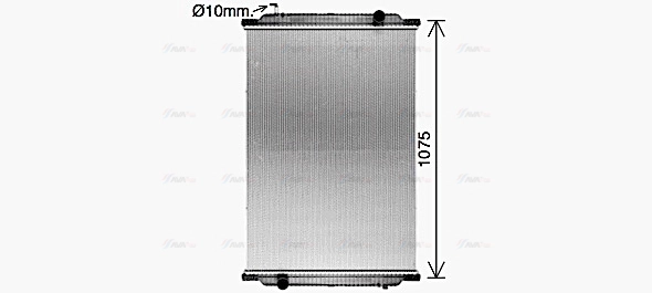 Radiator, engine cooling (MN2112N)