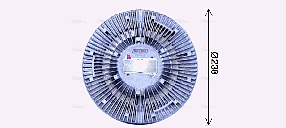 Clutch, radiator fan (MEC308)
