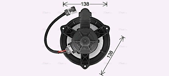 Interior Blower (HY8474)