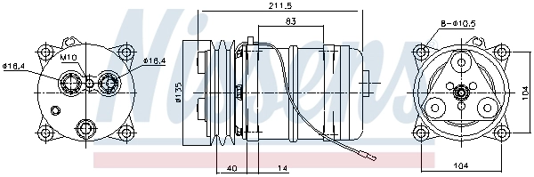 Compressor, air conditioning