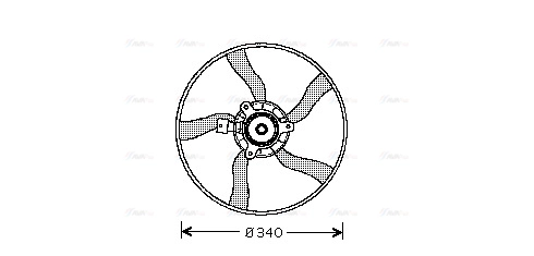 Fan, engine cooling (CN7532)