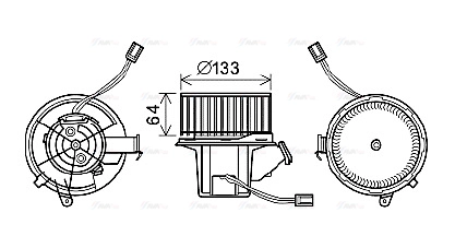 Interior Blower (MS8628)