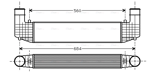 Charge Air Cooler (VN4157)