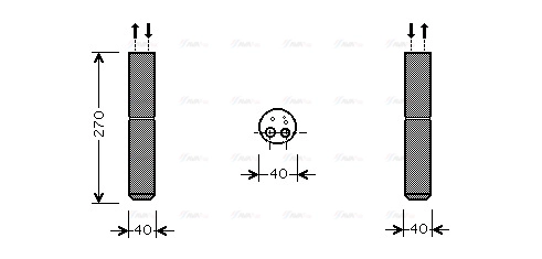 Dryer, air conditioning (DND254)
