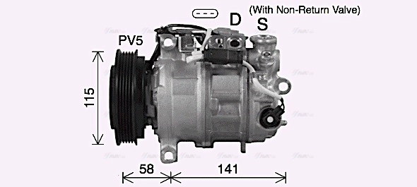 Compressor, air conditioning