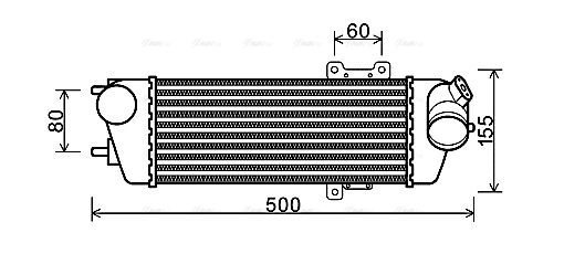 Charge Air Cooler (HYA4227)