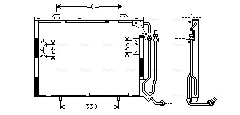 Condenser, air conditioning (MSA5279)