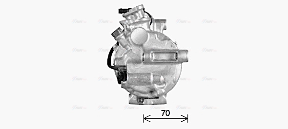 Compressor, air conditioning