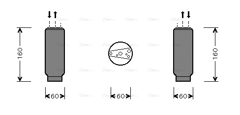 Dryer, air conditioning (TOD024)