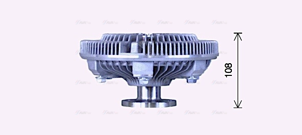 Clutch, radiator fan