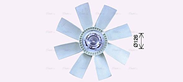 Clutch, radiator fan