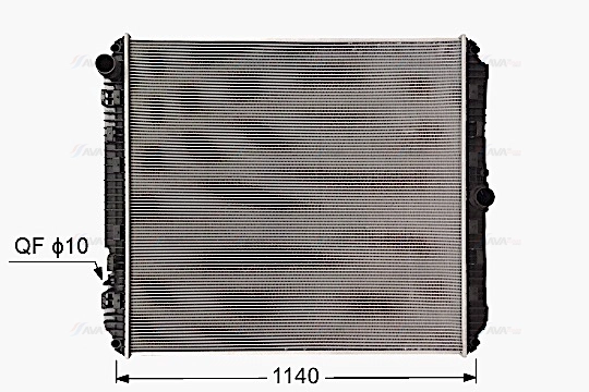 Radiator, engine cooling (ME2335N)