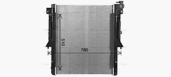 Radiator, engine cooling