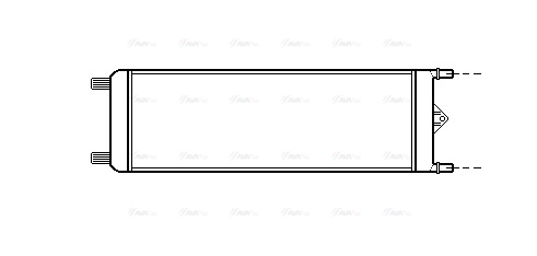 Radiator, engine cooling (CN2075)