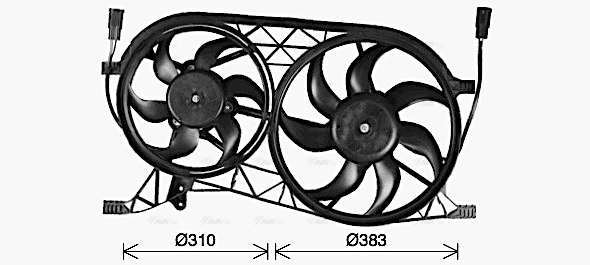 Fan, engine cooling