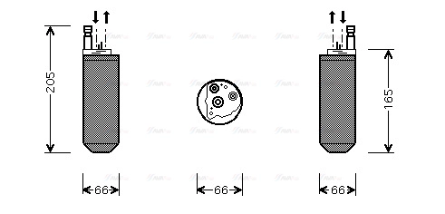 Dryer, air conditioning (JRD029)