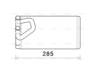Heat Exchanger, interior heating (DN6373)