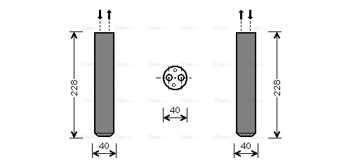 Dryer, air conditioning (MTD236)