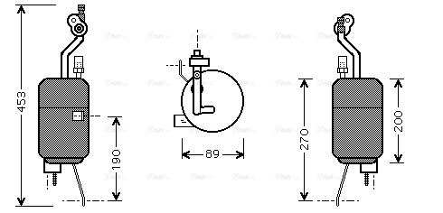 Dryer, air conditioning (FDD310)
