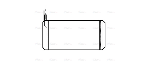 Heat Exchanger, interior heating (LC6032)