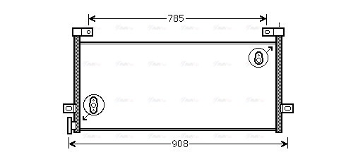 Condenser, air conditioning (VL5081)