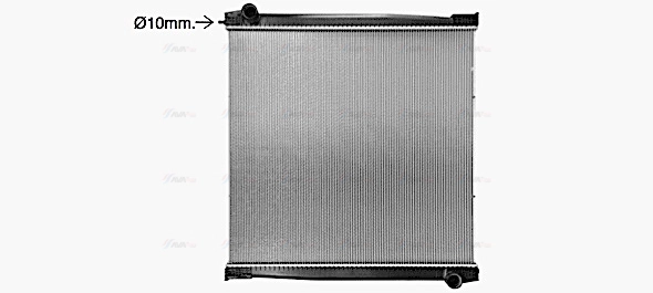 Radiator, engine cooling (MN2109N)