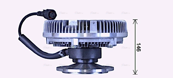 Clutch, radiator fan