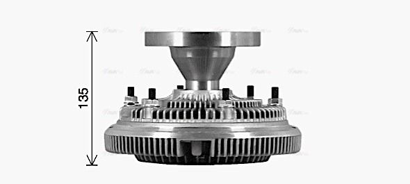 Clutch, radiator fan