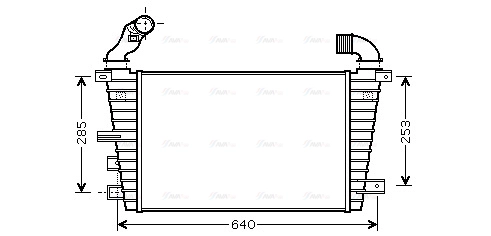 Charge Air Cooler (OL4416)