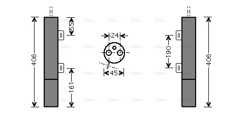 Dryer, air conditioning (MSD090)