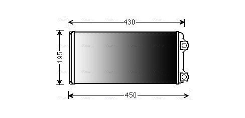 Heat Exchanger, interior heating (VL6048)