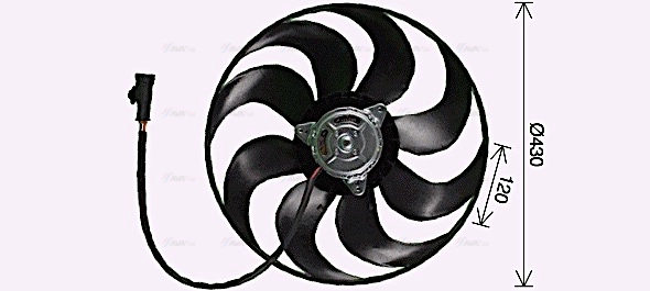 Fan, engine cooling (PE7559)