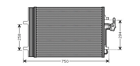 Condenser, air conditioning (FDA5427D)