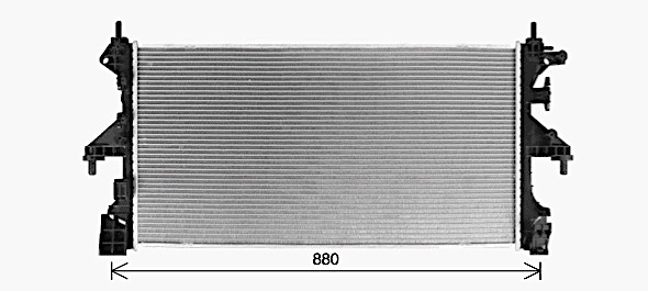 Radiator, engine cooling