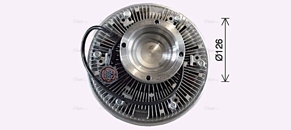 Clutch, radiator fan